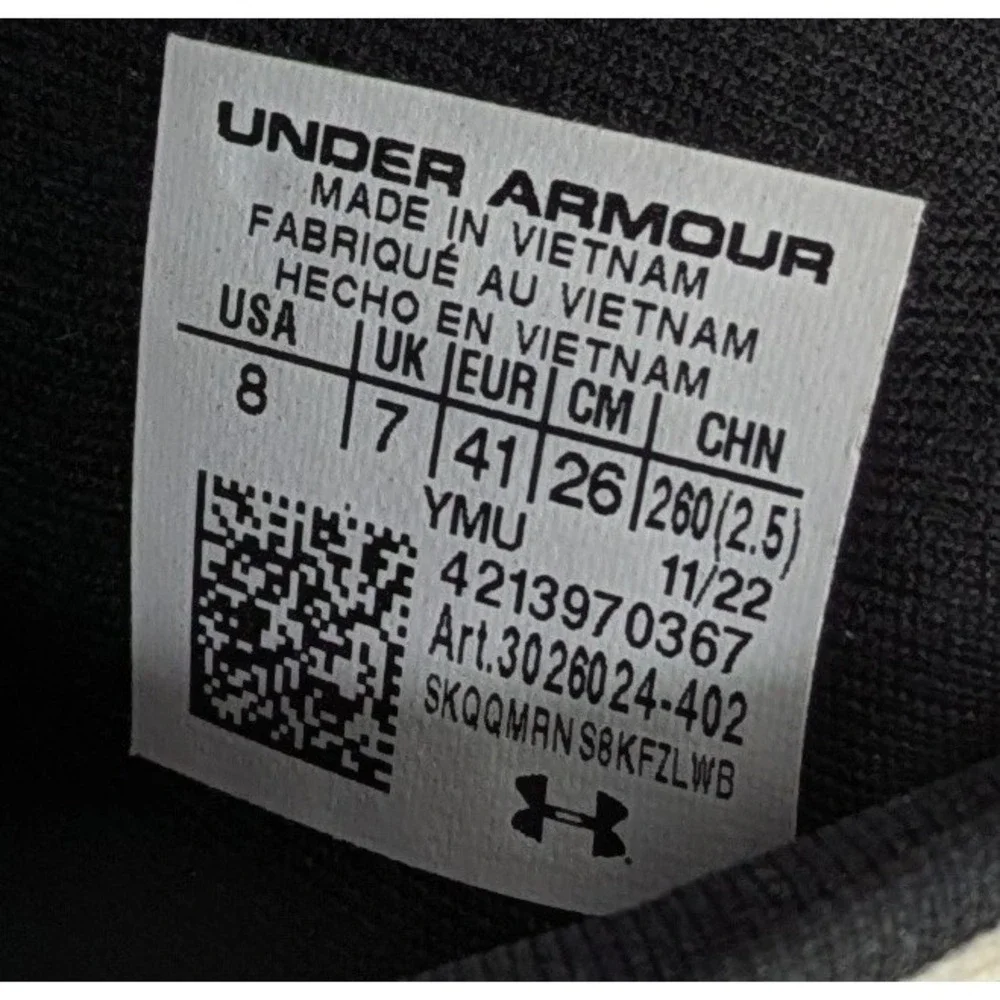 Mens‎ Under Armour Ignite Pro Graphic Comfort Foot Bed Slides Sandals Size 8